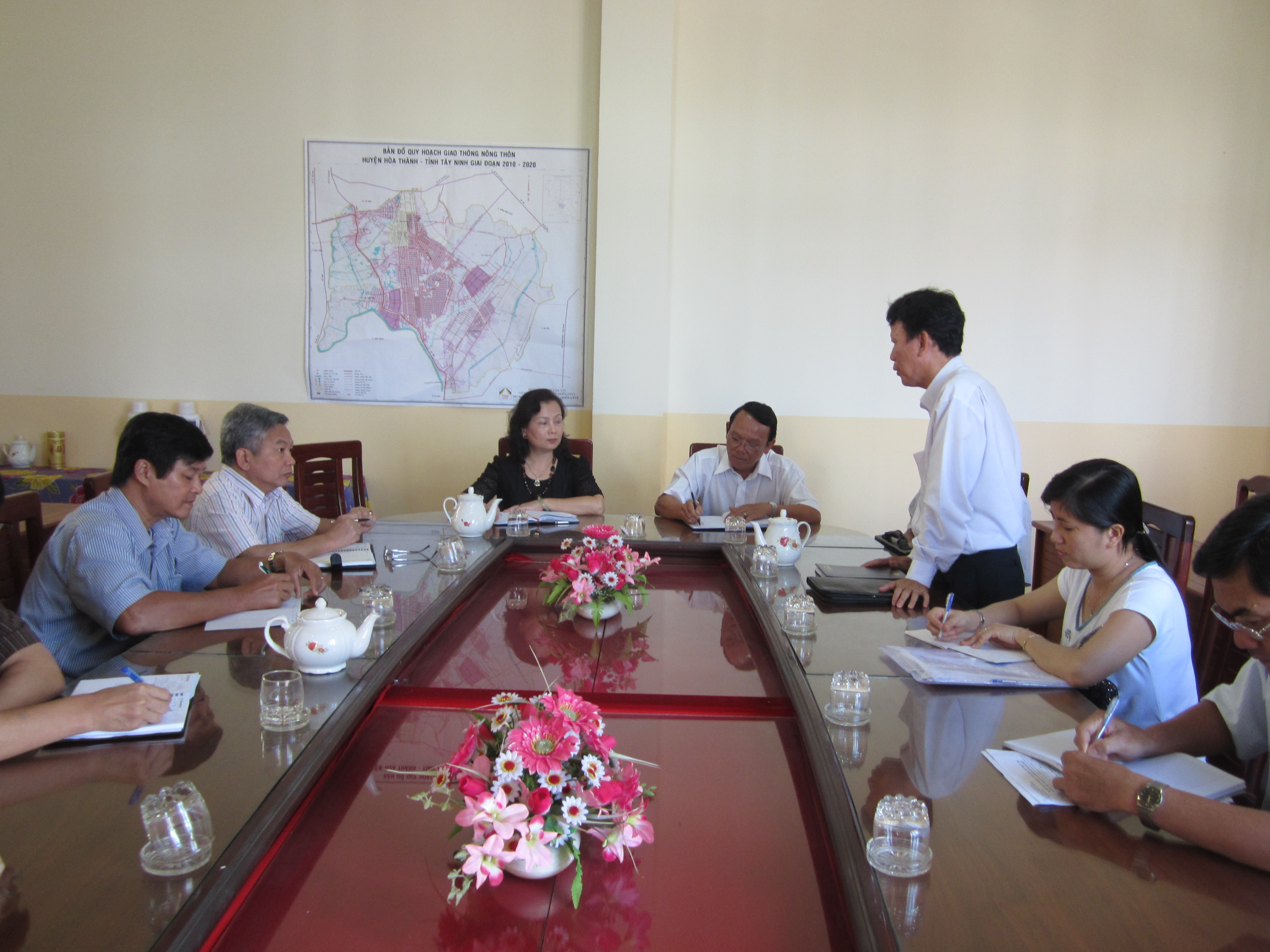 Đoàn Kiểm tra trung ương làm việc tại huyện Hoà Thành