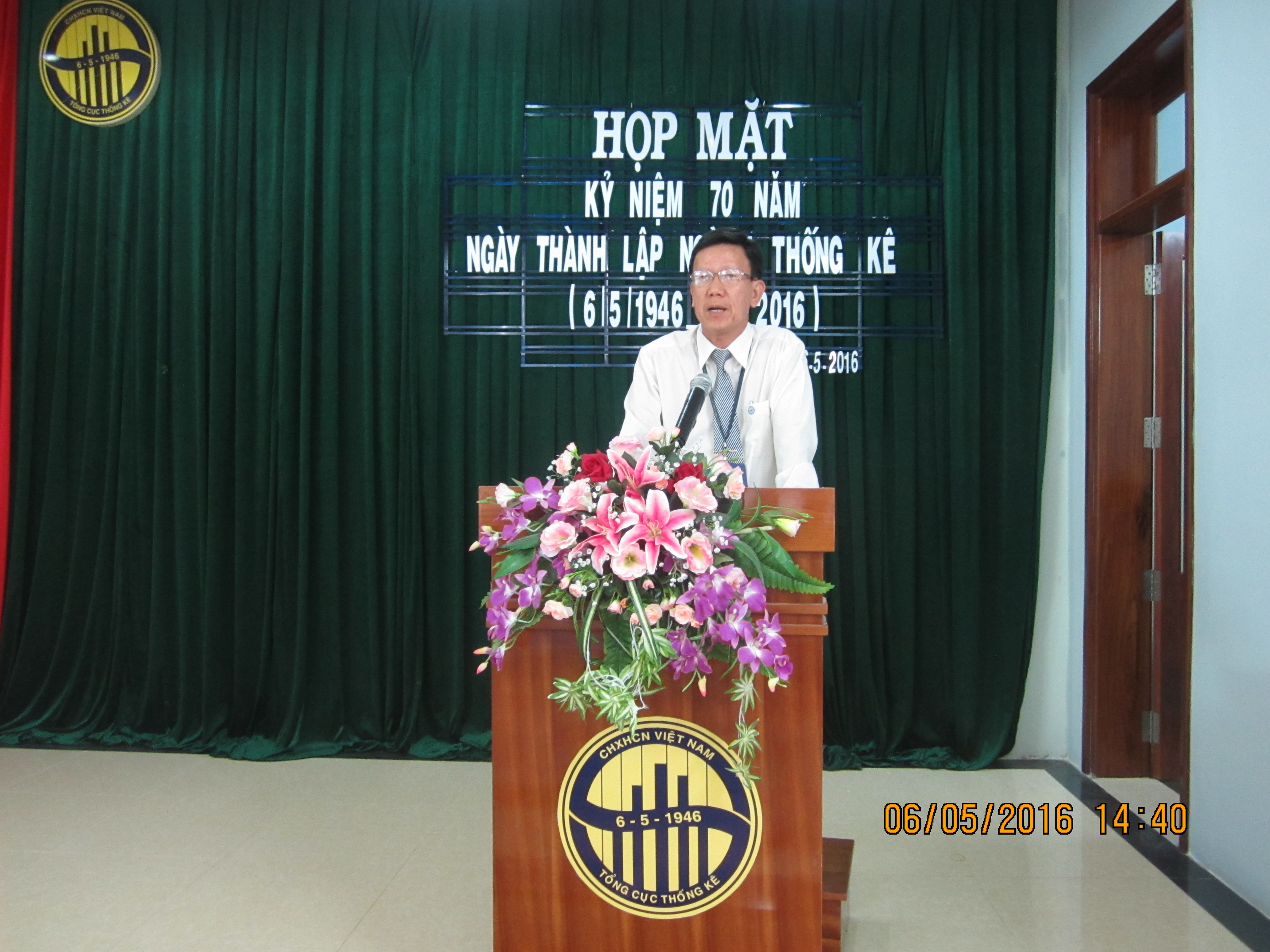 Cục Thống kê tỉnh Tây Ninh tổ chức Họp mặt kỷ niệm 70 năm ngày thành lập ngành Thống kê Việt Nam (6/5/1946-6/5/2016).