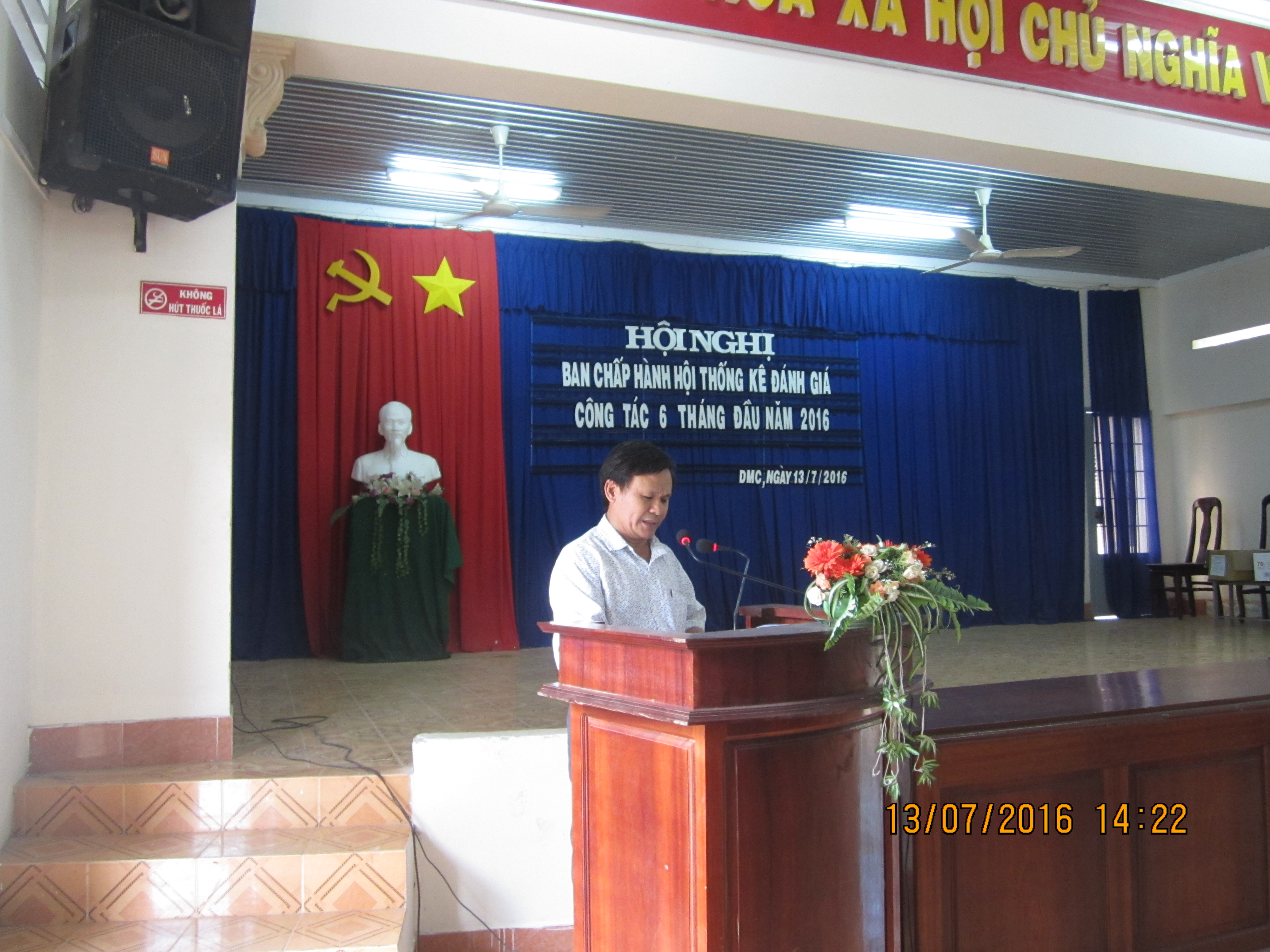 Hội Thống kê Tây Ninh tổ chức Hội nghị Sơ kết công tác Hội 6 tháng đầu năm 2016 
