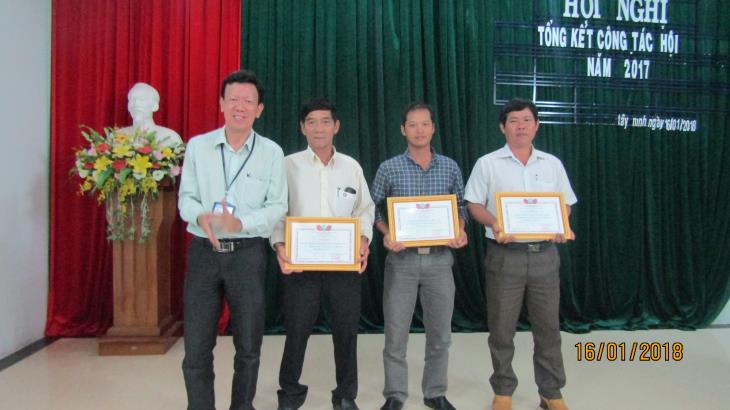 Hội Thống kê Tây Ninh tổ chức Hội nghị Tổng kết công tác Hội năm 2017 