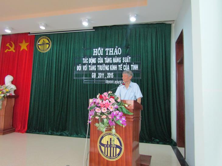Cục Thống kê tổ chức hội thảo tác động của tăng năng suất đối với tăng trưởng kinh tế tỉnh Tây Ninh