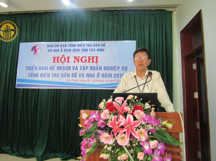 Ban chỉ đạo Tổng điều tra dân số và nhà ở năm 2019 tỉnh Tây Ninh tổ chức Hội nghị triển khai kế hoạch và tập huấn nghiệp vụ Tổng điều tra dân số và nhà ở năm 2019