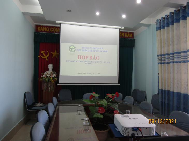 Họp báo công bố tình hình kinh tế xã hội năm 2021 trên địa bàn tỉnh Tây Ninh
